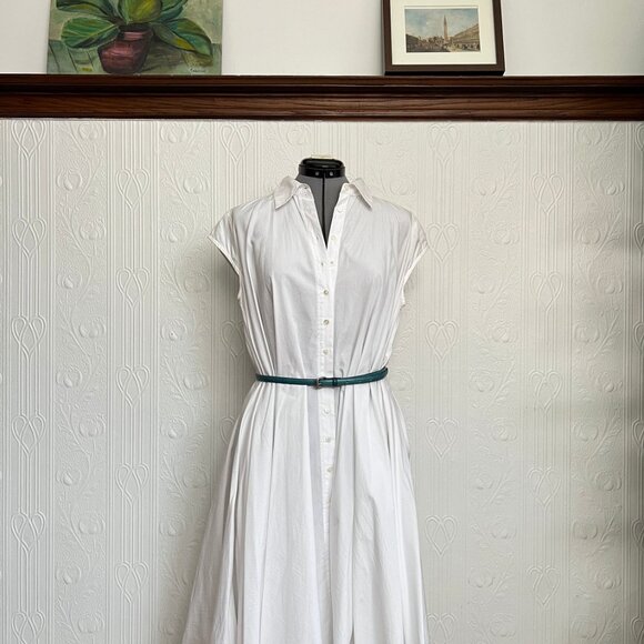 Club Monaco thin blue snake skin belt - vintage early 2000 - Picture 3 of 3